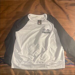 NWT 2XL Racing Graphic Raglan Shirt from High Octane Hottie